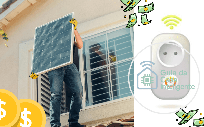 A combinação de energia solar e automação residencial permite o autoconsumo e a otimização da energia gerada.